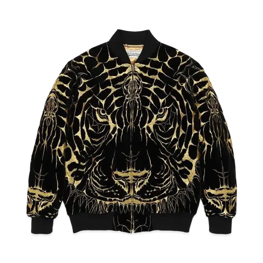WACKO MARIA Wolf`s Head / Velvet Ska Jacket "Black"