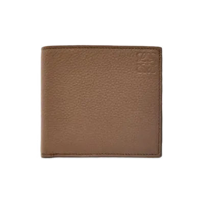 LOEWE Bayfold Coin Wallet Soft Grain Calf "Winter Brown"
