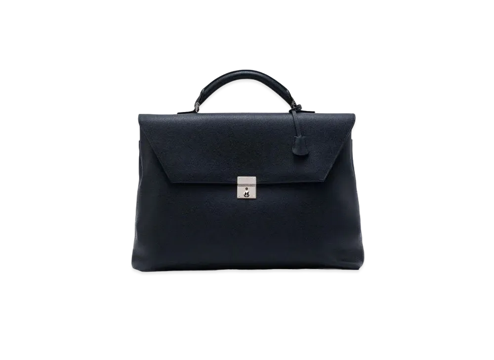 Valextra Briefcase "Navy"