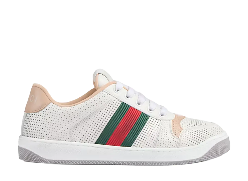 GUCCI Women's Screener Sneaker "White"