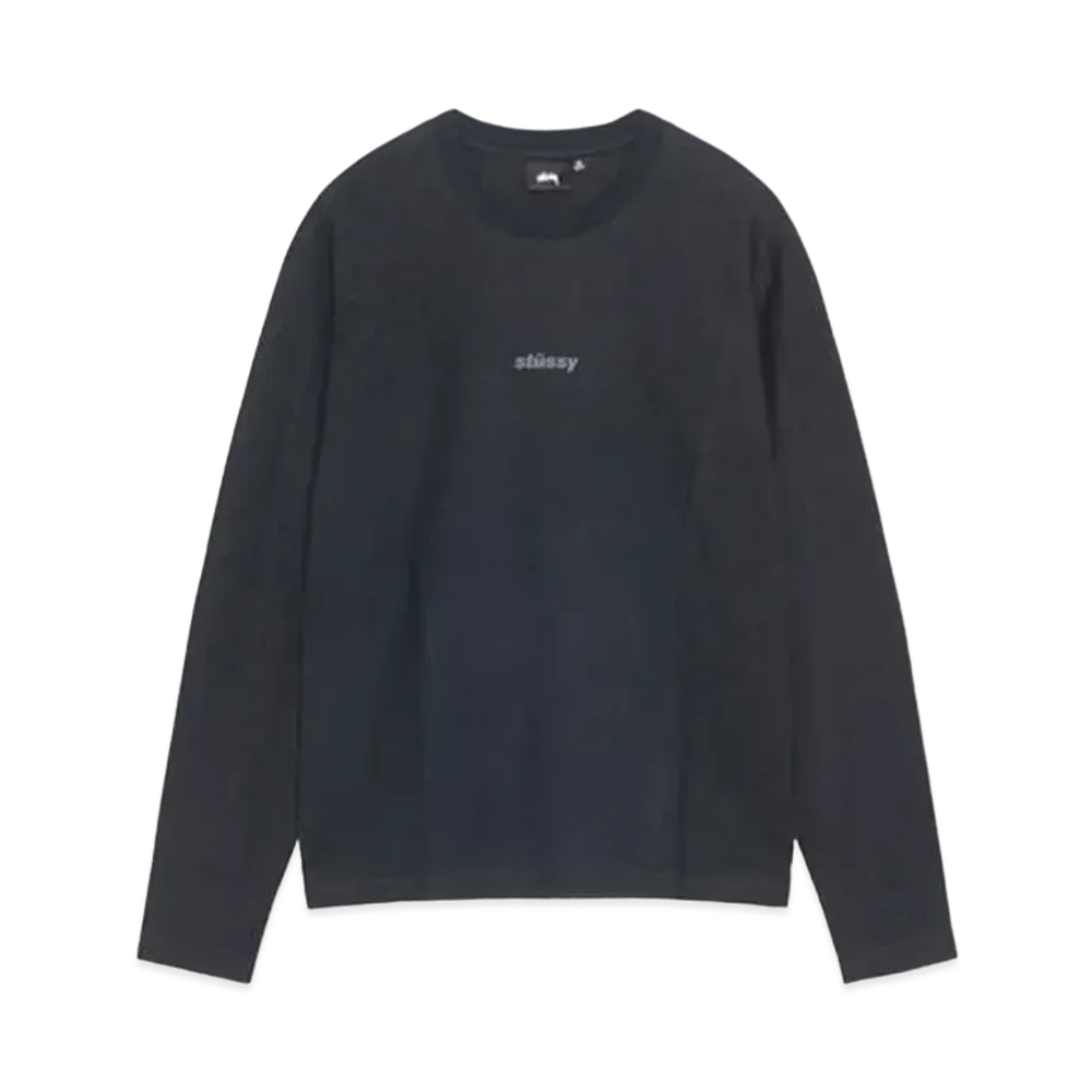 Stussy Wave Jersey Crew "Black"