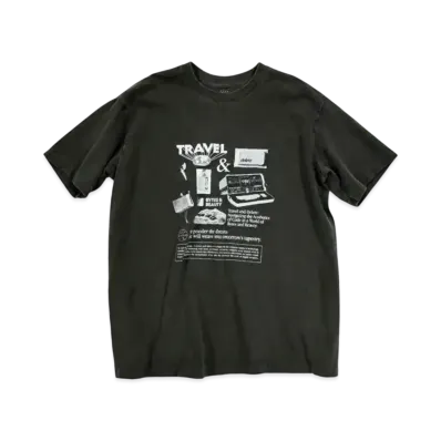 KURO 17/- Round Shape S/S Tee "Black"