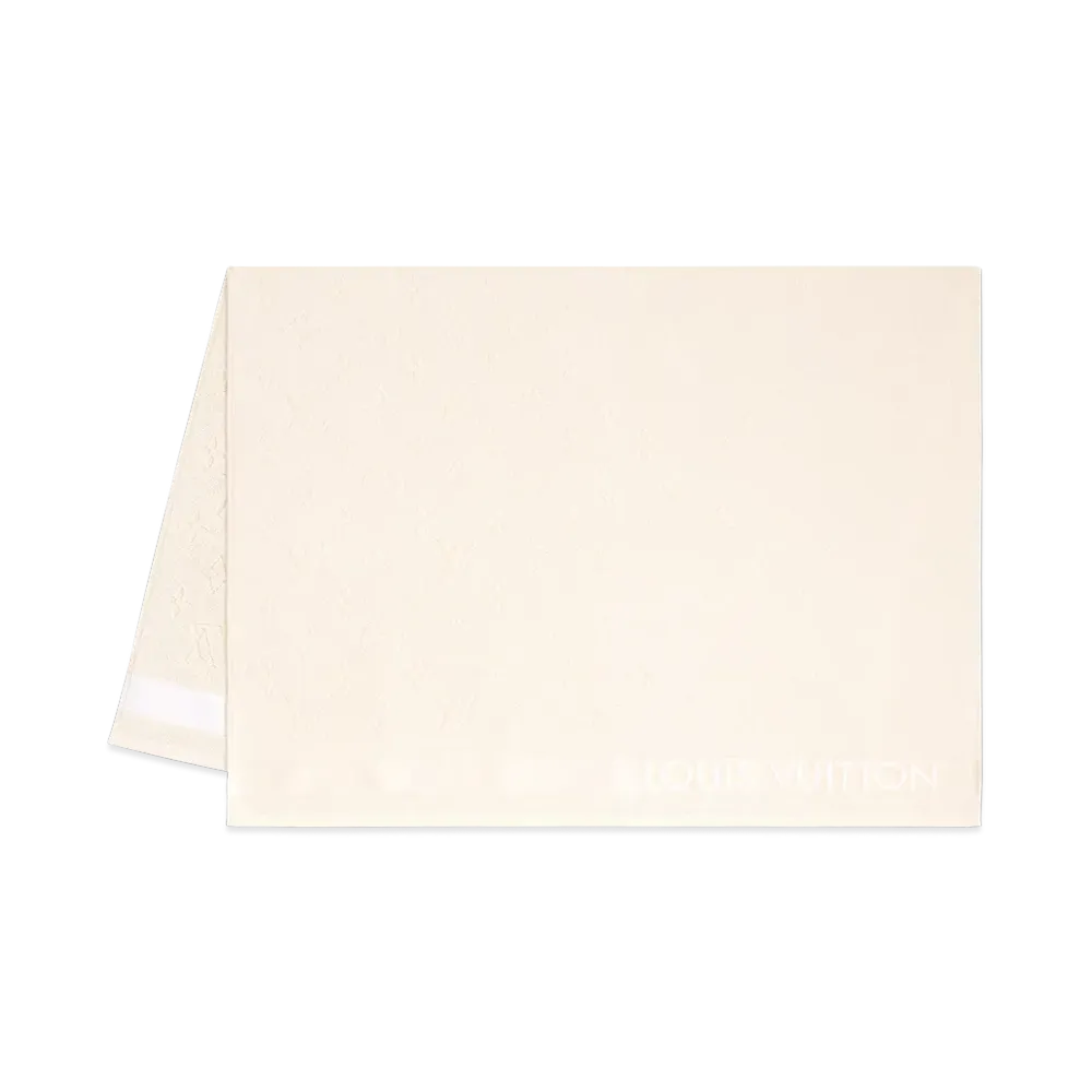 Louis Vuitton Drap de Bain LV Vacation Monogram Towel "Beige"