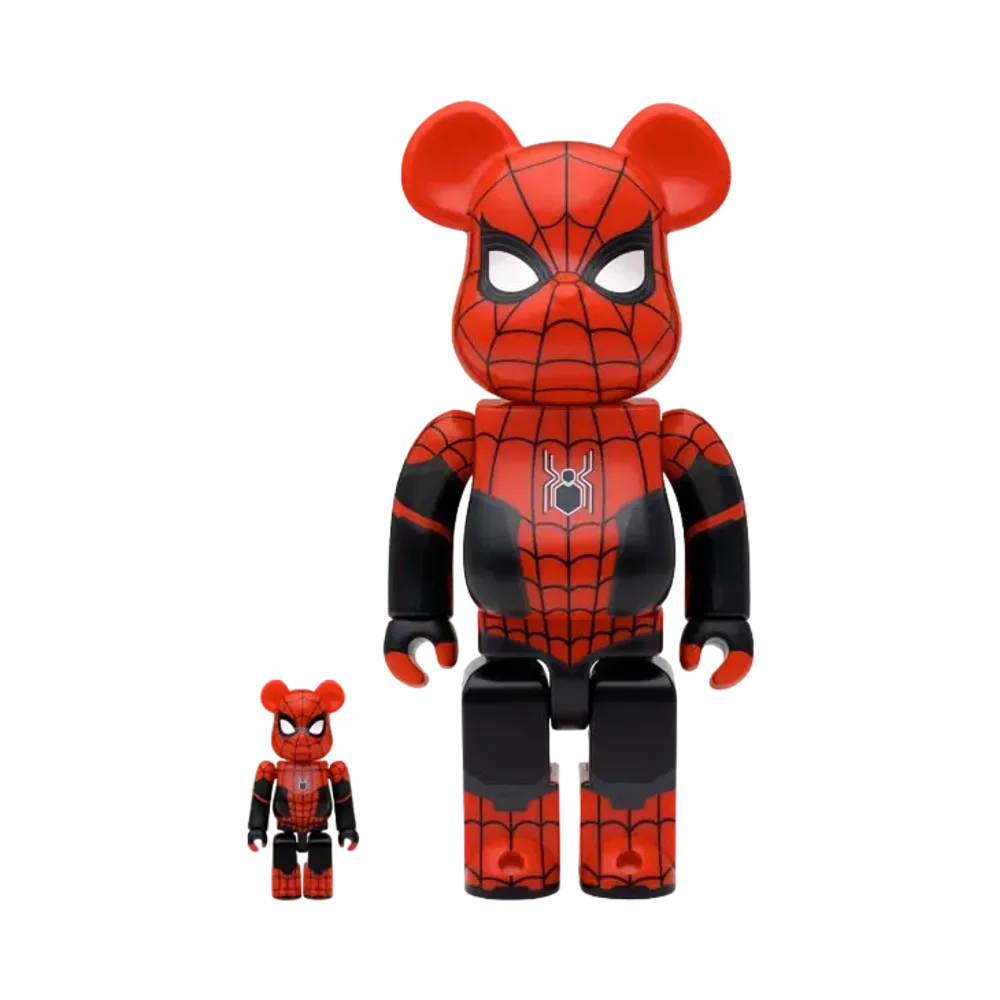 Bearbrick SPIDER-MAN UPGRADED SUIT 100% & 400%