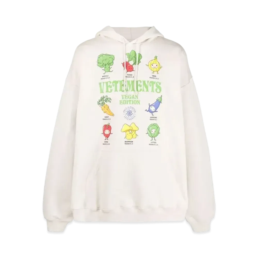 VETEMENTS Cutest of FRUITS Print ed Parker "Natural"