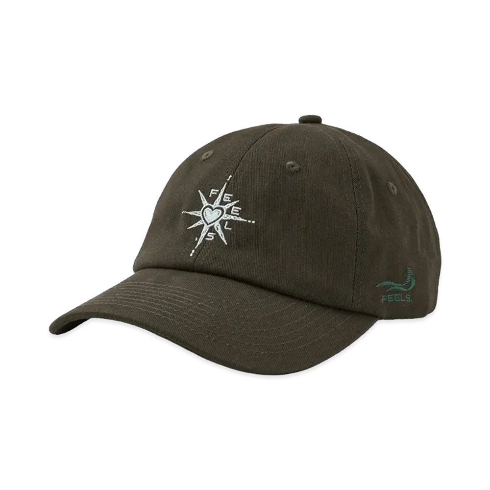 FEELS. Love Icon Cap "Moss Green"