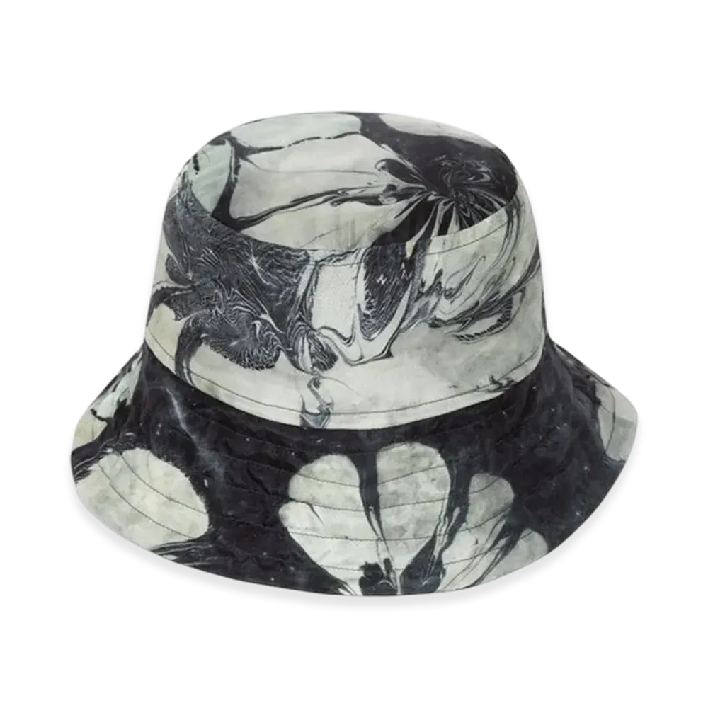 DRIES VAN NOTEN Printed Bucket Hat "Green"