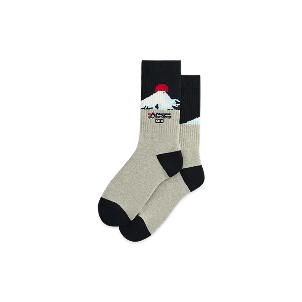 Kith x Columbia NSE Mountain Socks "Nocturnal"