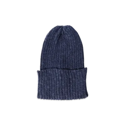 BEAMS Watch Cap Linen "Navy"