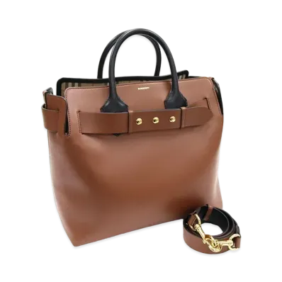 Burberry Belt Bag Leather 2Way Bag "Brown"
