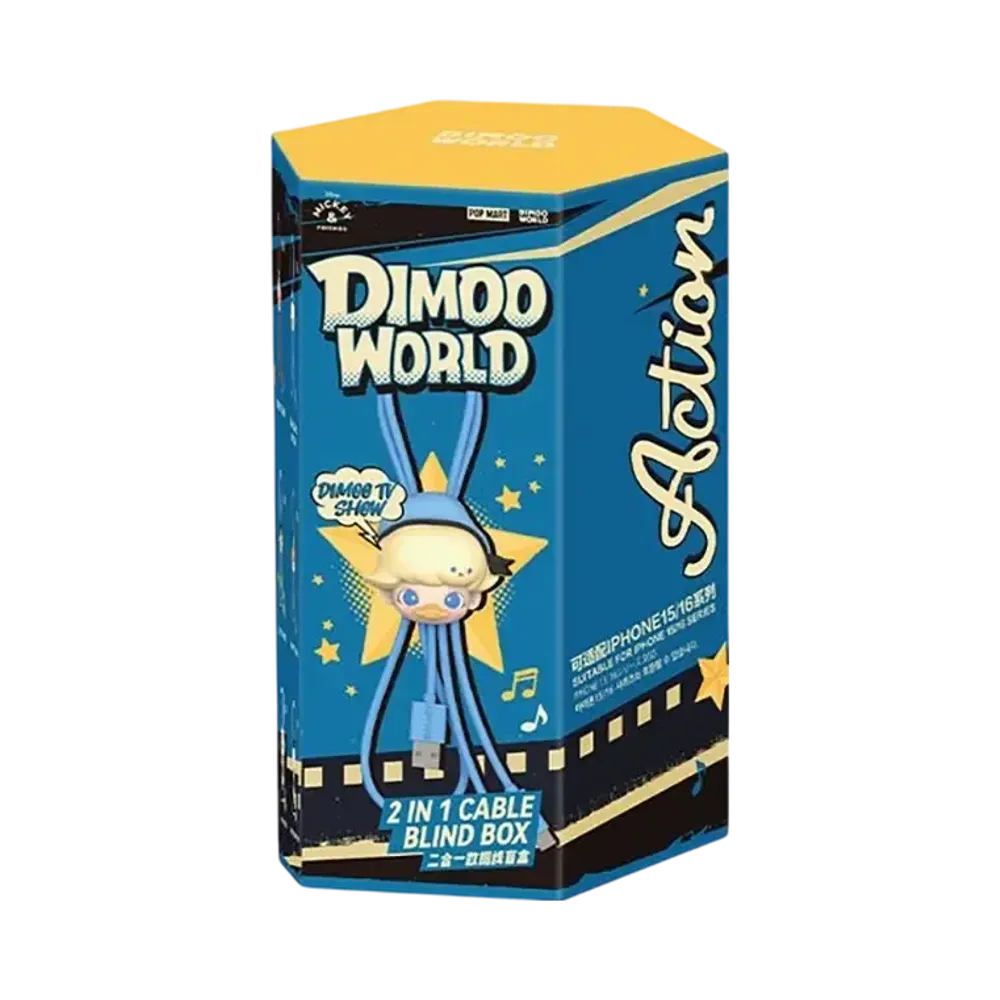 POP MART DIMOO WORLD x DISNEY Series 2 in 1 cable [Piece]