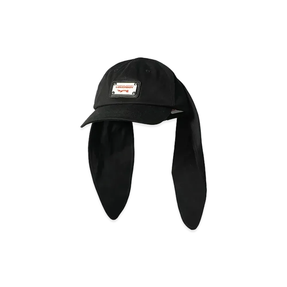 Charles Jeffrey Loverboy RABBIT EARS CAP "BLACK"