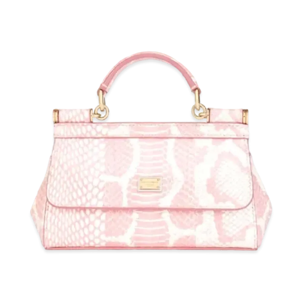 Dolce&Gabbana Sicily Bag Small Print Elaf "Multicolor"