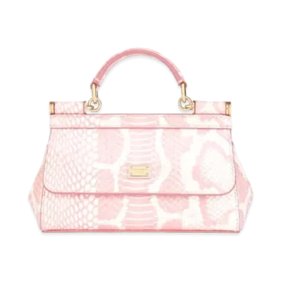 Dolce&Gabbana Sicily Bag Small Print Elaf "Multicolor"