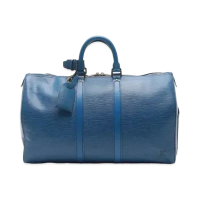 Louis Vuitton Epi Keepall 45 "Toledo Blue"