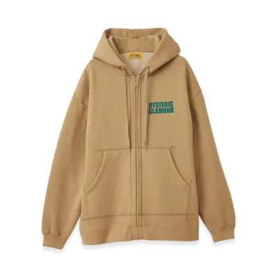 HYSTERIC GLAMOUR Light My Fire Oversized Hoodie "Beige"