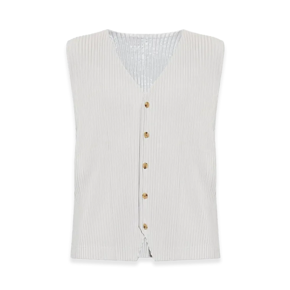 HOMME PLISSE ISSEY MIYAKE Sweaters "Light Gray"