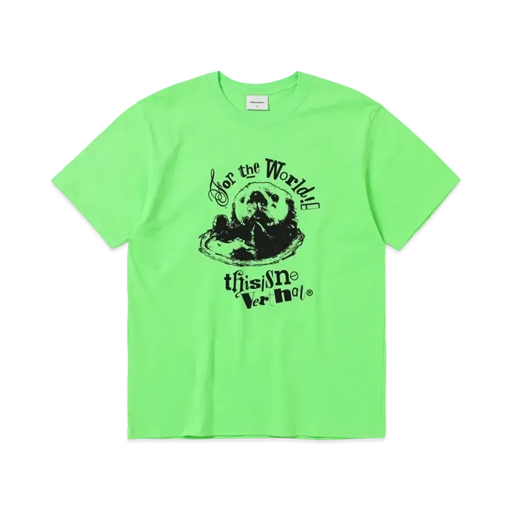 thisisneverthat Otter Tee "Light Green"