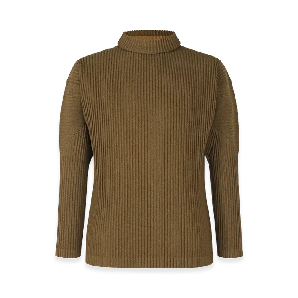 HOMME PLISSE ISSEY MIYAKE Heather Pleats "Brown"