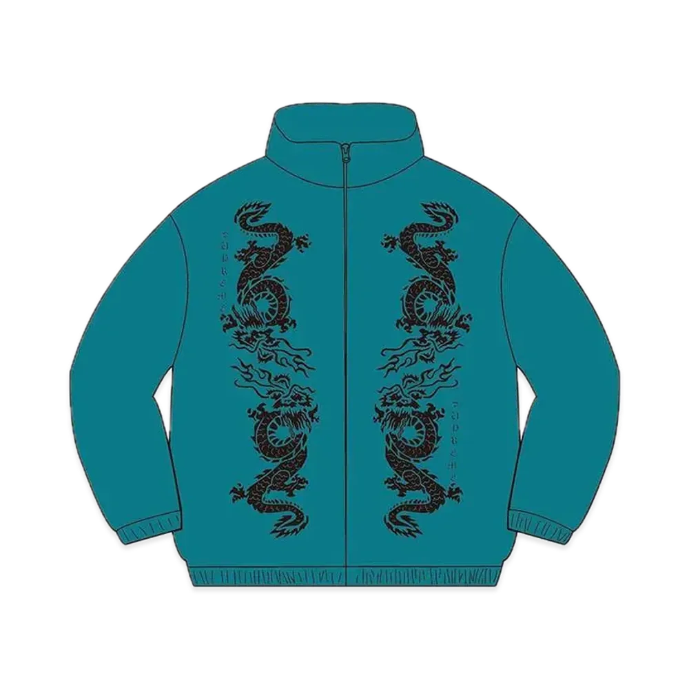 Supreme Dragon Track Jacket "Teal"