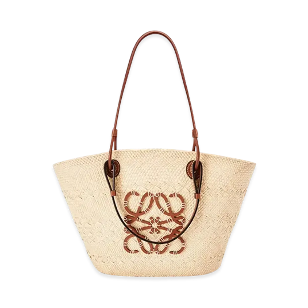 LOEWE Anagram Basket Bag Medium "Natural/Tan"