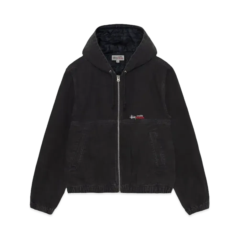 Stussy Work Jacket Insulated Canvas "Black"