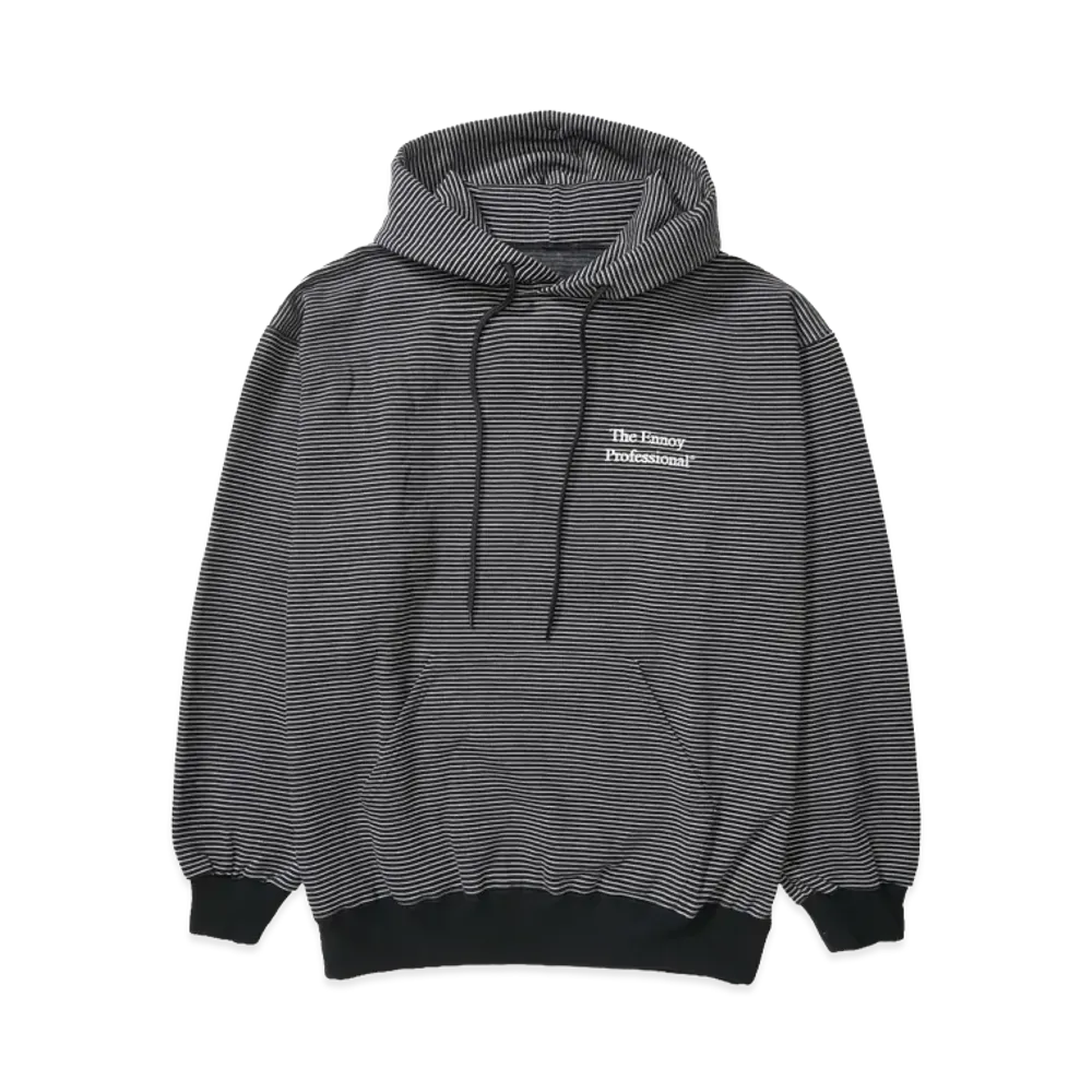 ENNOY Border Hoodie Sweat "Black"