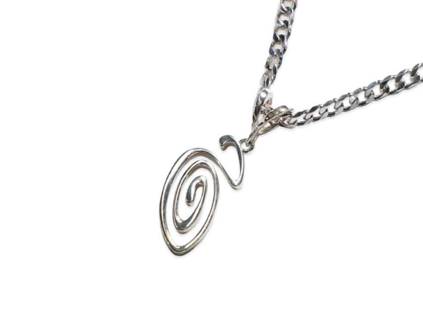 Stussy Spring 24 Jewelry Swirly S Chain Necklace Stussy Spring 24 Jewelry Swirly S Chain Necklace