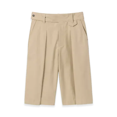 Gap x Victoria Beckham Women's High Rise Darted Shorts "Iconic Khaki"
