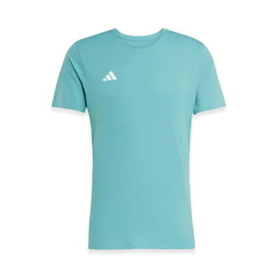 adidas Adizero Essentials Running Short Sleeve T-Shirt "Powder Teal"