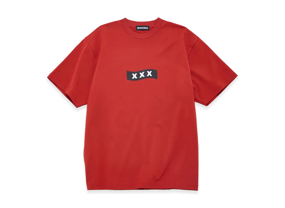 GOD SELECTION XXX Box Logo Tee GX-S26-ST-12 "Red"
