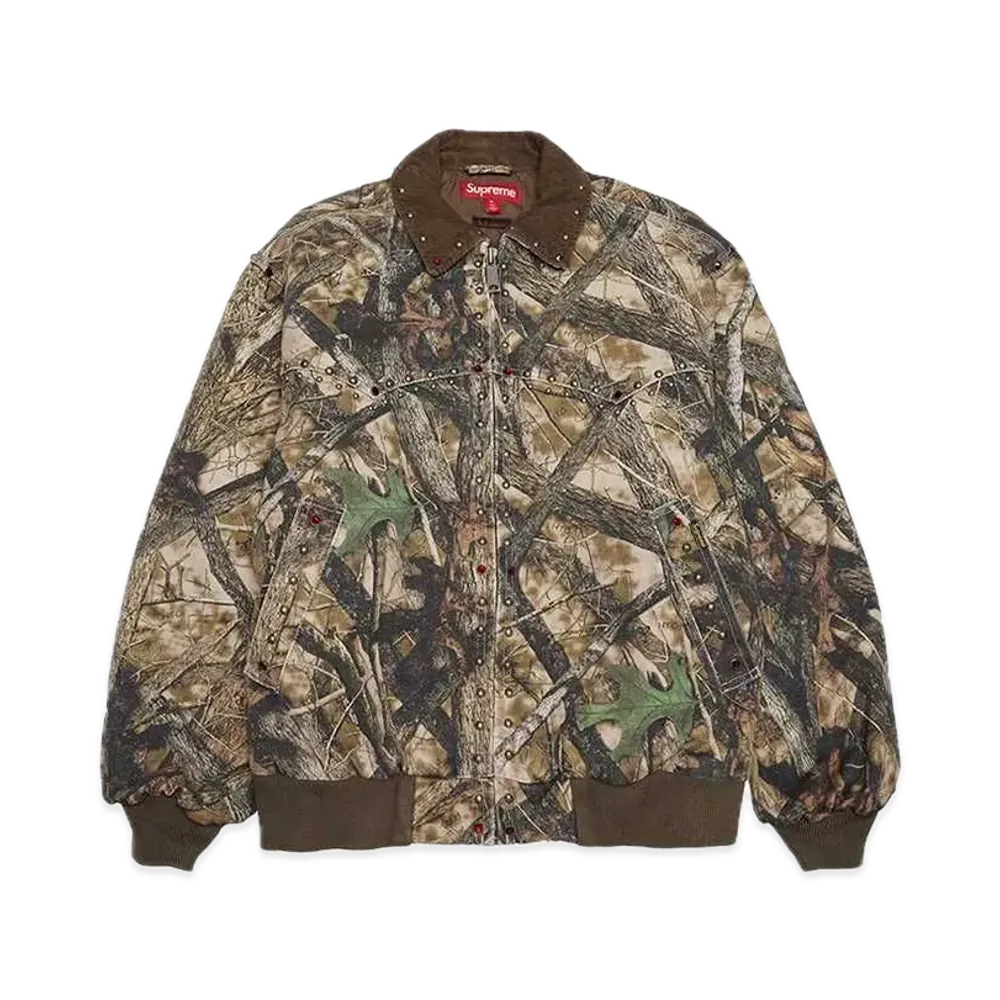 Supreme x B.B. Simon Studded Work Jacket "Camo"