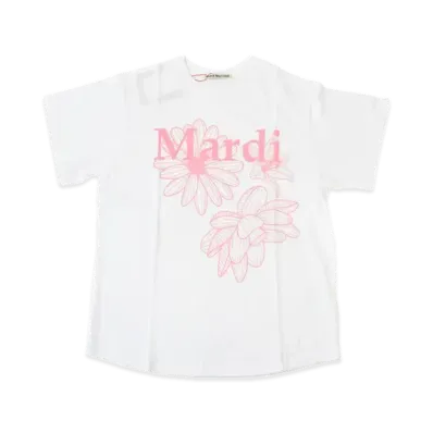 Mardi Mercredi Tee Triple Flower "White Coral"