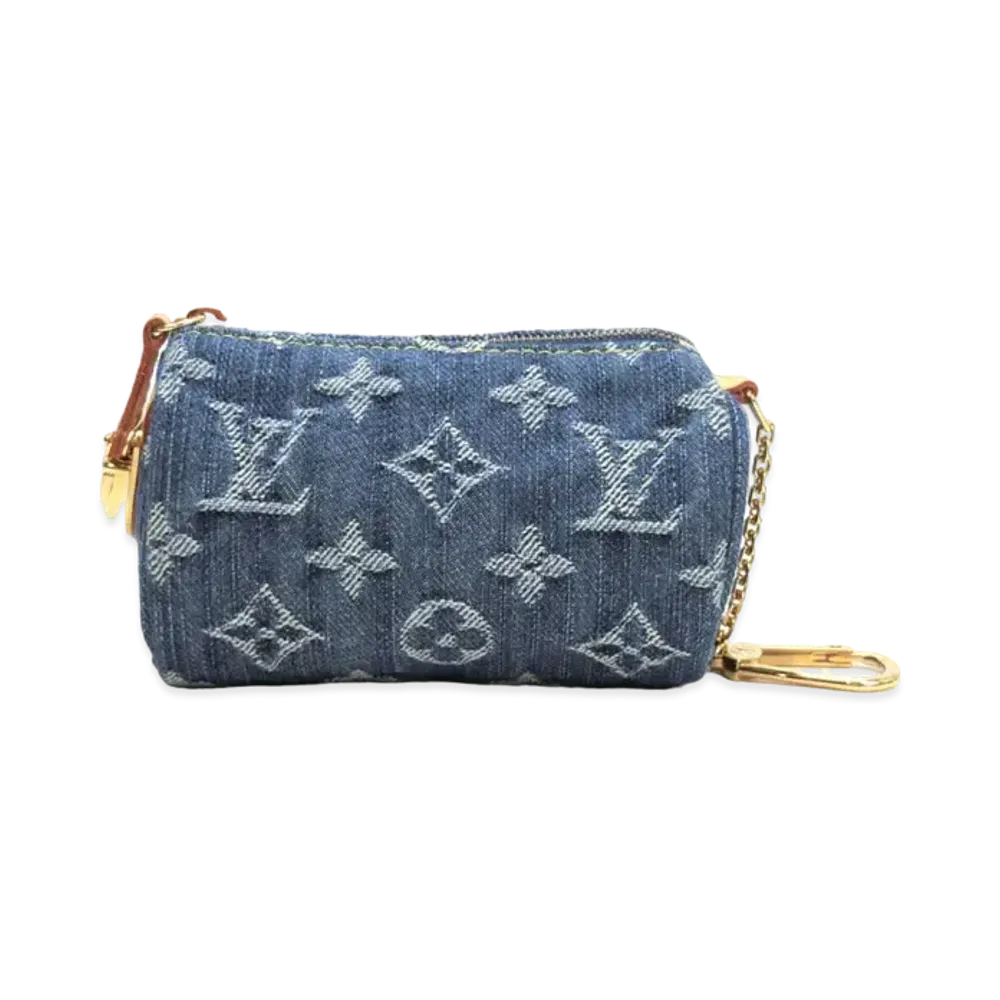 Louis Vuitton Monogram Denim Trousse Speedy PM