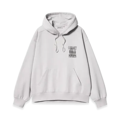 Carhartt WIP Hooded Always A Wip Sweatshirt "Sonic Silver Stone Washed"