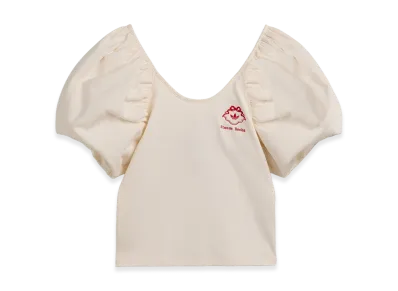 adidas x Simone Rocha Puff Sleeve T-Shirt "Chalk White"