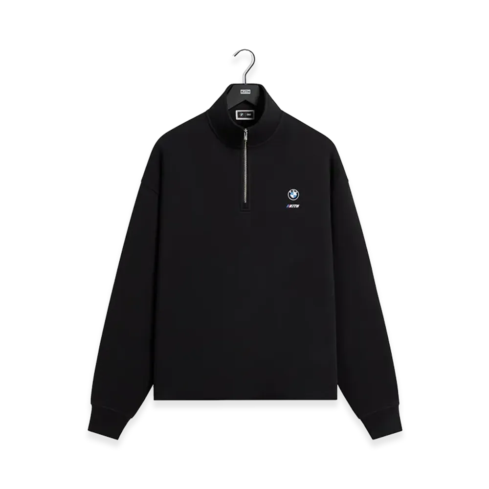 Kith x BMW Nelson Quarter Zip "Black"