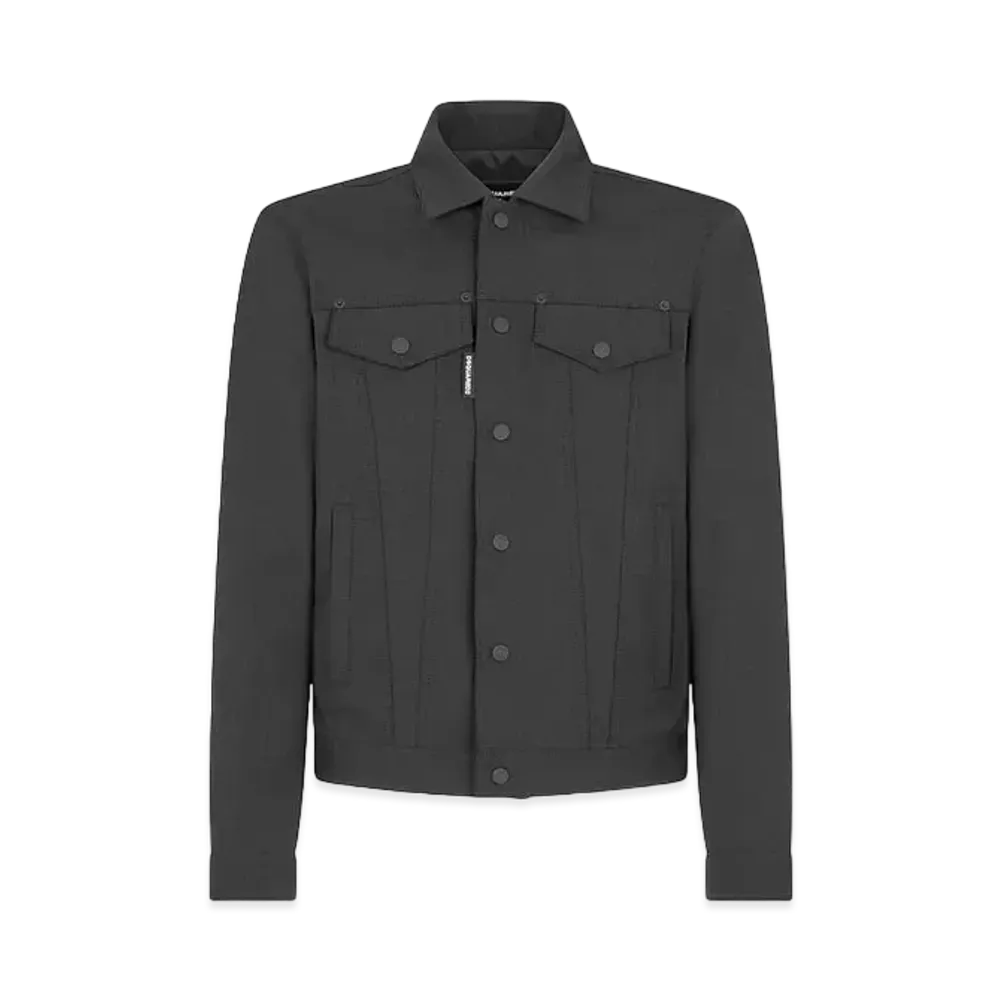 Dsquared2 Tailored Dan Denim Jacket "Black"