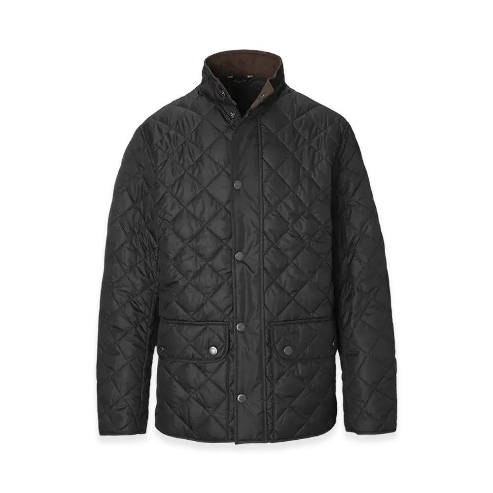 Barbour Lowerdale Quilted Jacket "Black"