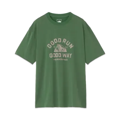 The North Face Short Sleeve Free Run Crew (Unisex) "Pine Needle"