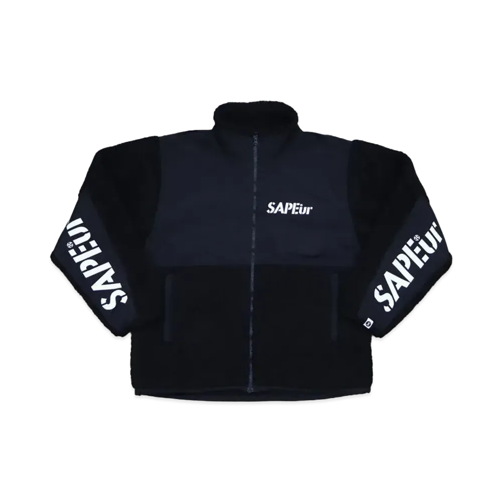 SAPEur LIGHT PILE JACKET "Black"