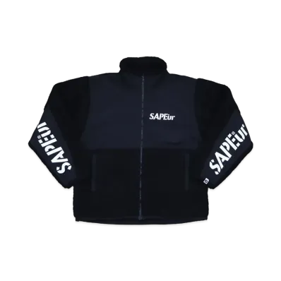 SAPEur LIGHT PILE JACKET "Black"