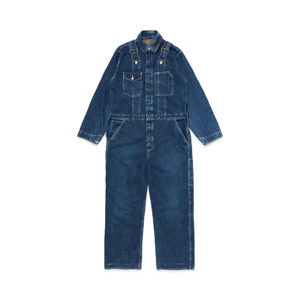 HUMAN MADE Denim Jumpsuit "IIndigo"