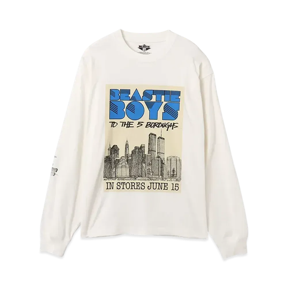 atmos x Beastie Boys LS T-Shirt "White"