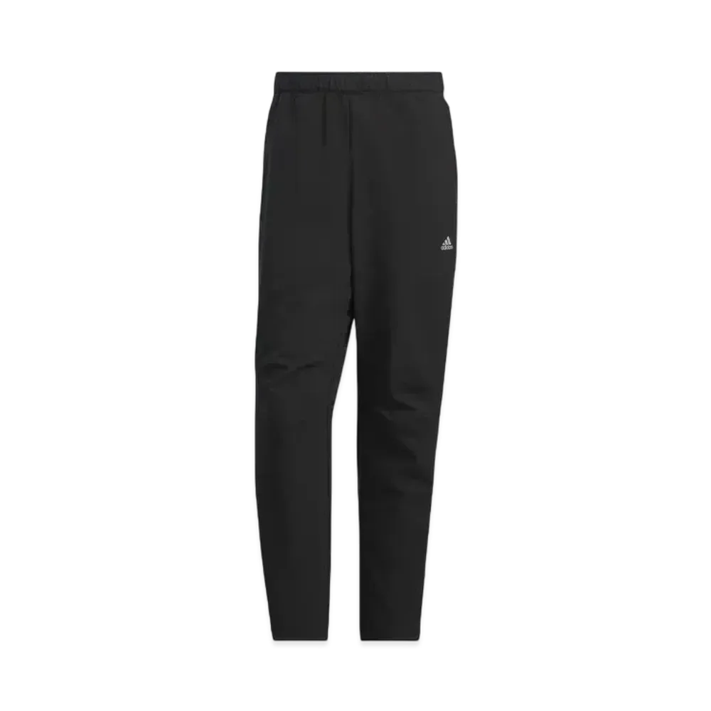 adidas Must-Have Small Logo Regular Fit Bonded Fleece Full-Length Pants "Black"