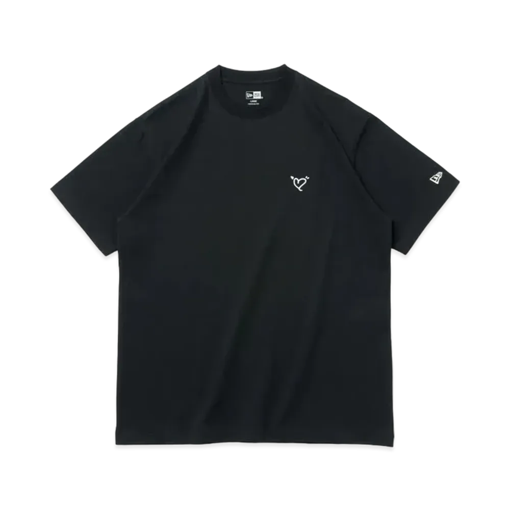 NEW ERA x Genki Iwahashi Short Sleeve Cotton T-shirt "Black"