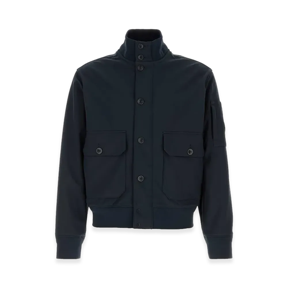 C.P. Company Stretch Polyester Jacket "Navy Blue"