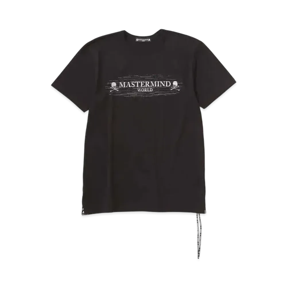 mastermind WORLD Noise Tee "Black"