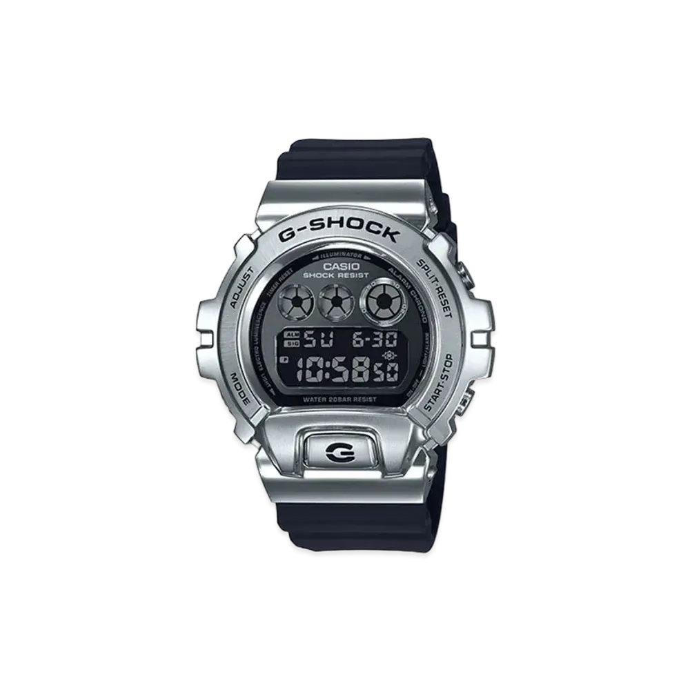 Casio G-Shock GM6900-1 - 50mm in Stainless Steel