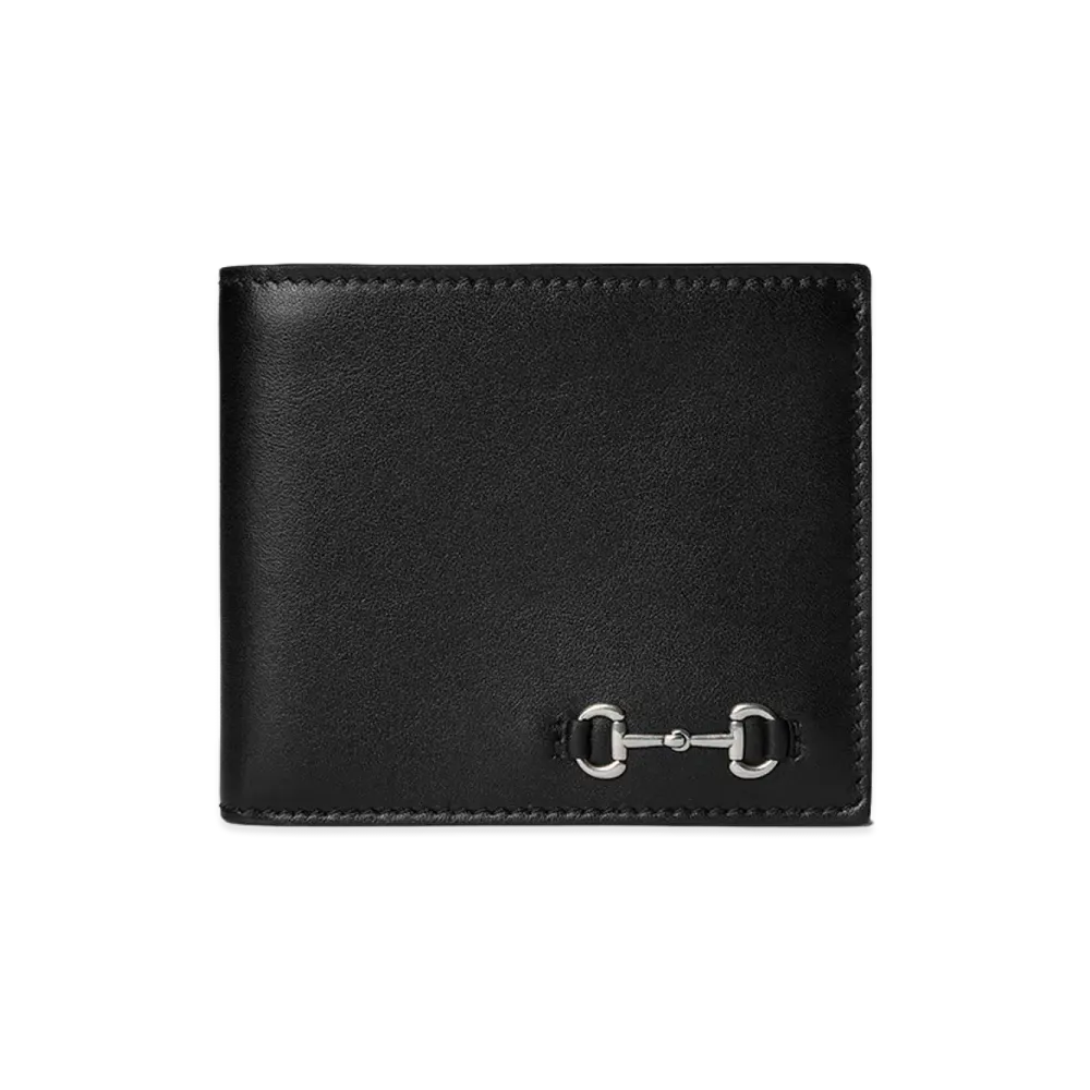 GUCCI Leather Wallet "Black"